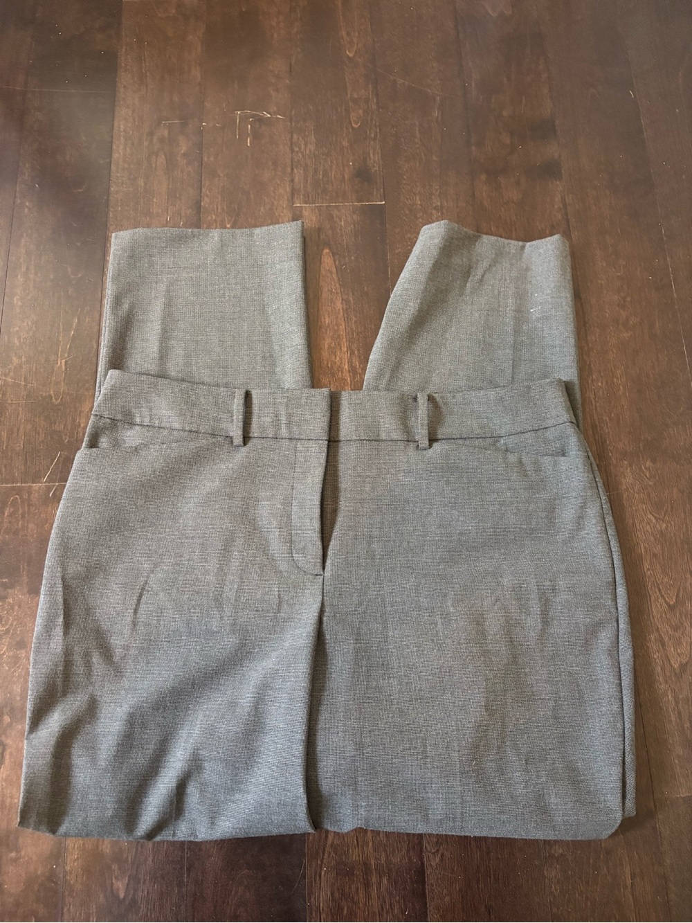 Ann Taylor Factory Gray Straight-Leg Dress Pants- Never Worn!